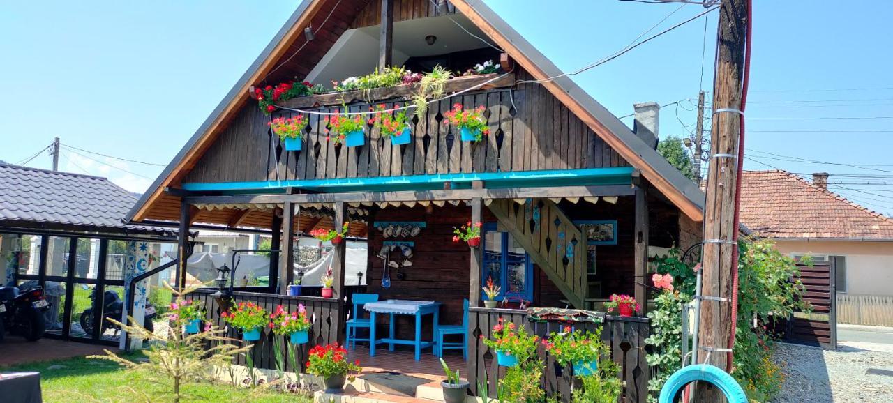 ホテル Casa Toth Din Tipterai Vişeu de Sus エクステリア 写真