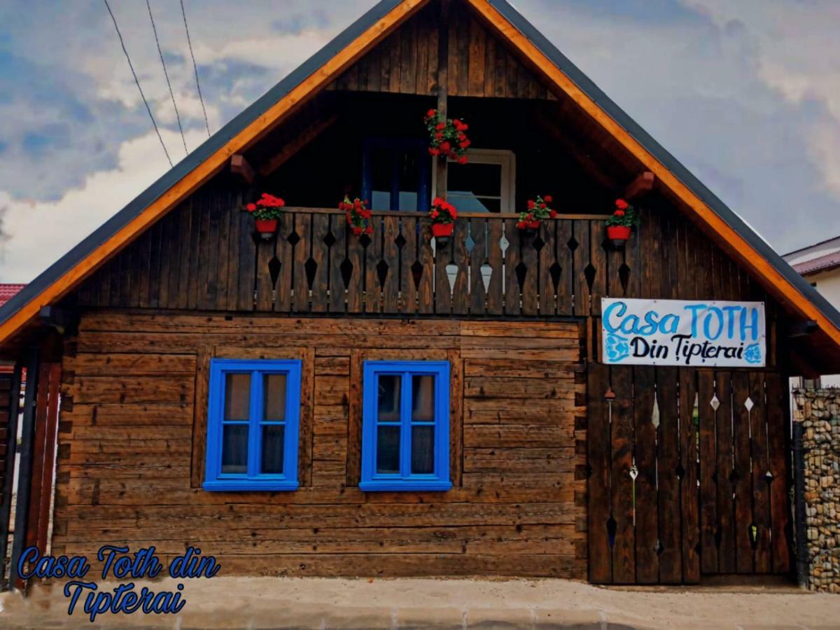 ホテル Casa Toth Din Tipterai Vişeu de Sus エクステリア 写真